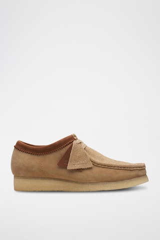 Derbys en nubuck Wallabee - Beige