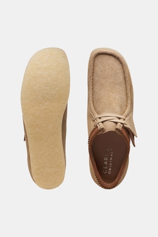 Derbys en nubuck Wallabee - Beige