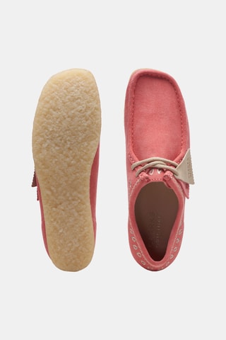 Derbys en nubuck Wallabee - Rose