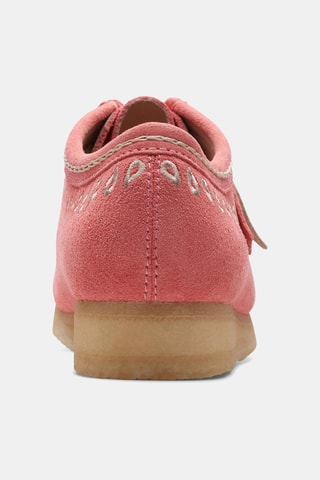 Derbys en nubuck Wallabee - Rose