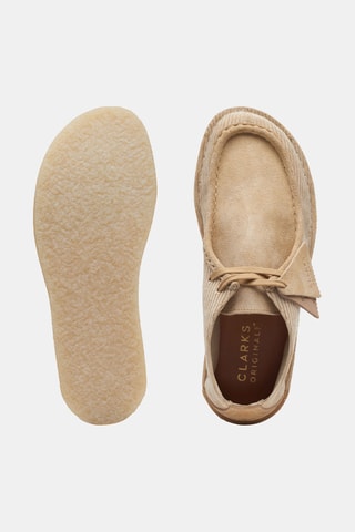 Derbys en velours Desert - Beige