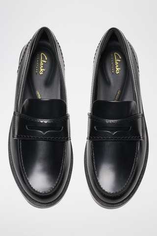 Mocassins en cuir - Noir