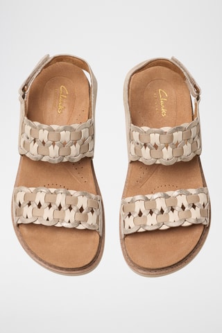 Sandales en cuir - Beige