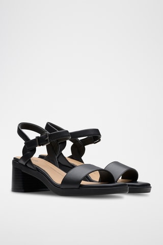 Sandales à talons - Noir