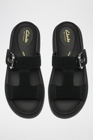 Mules en cuir - Noir