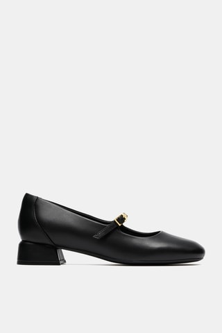 Babies en nubuck - Noir