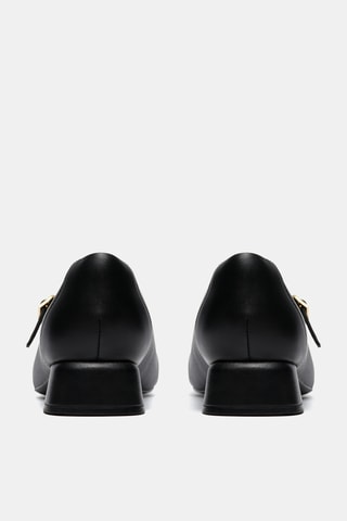 Babies en nubuck - Noir