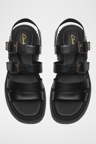 Sandales plateformes en nubuck - Bleu clair