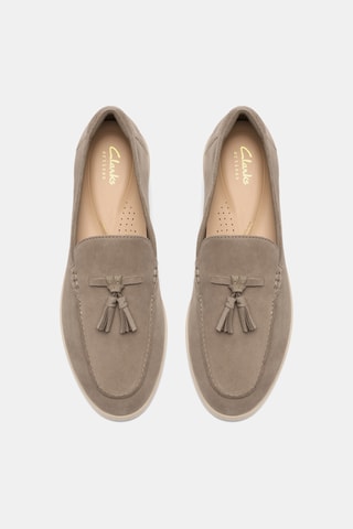Mocassins en nubuck - Taupe