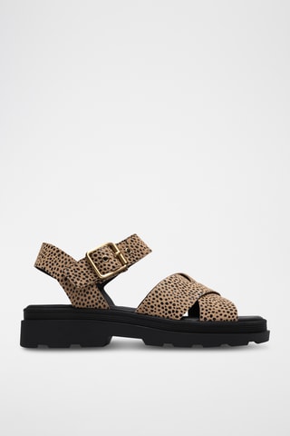 Sandales en cuir - Beige
