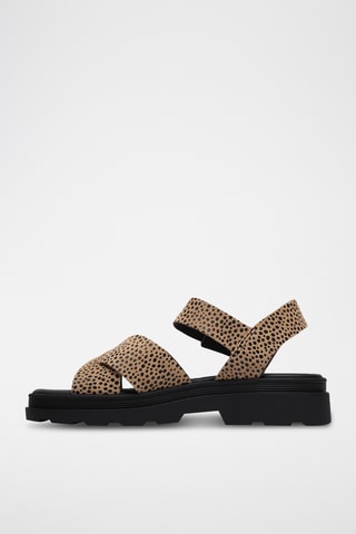 Sandales en cuir - Beige