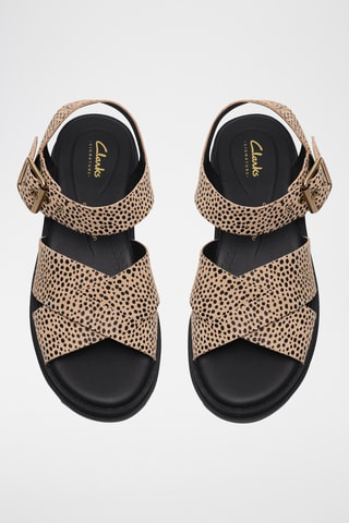 Sandales en cuir - Beige