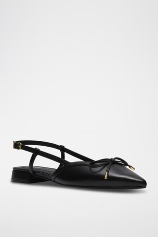 Sandales en cuir - Noir