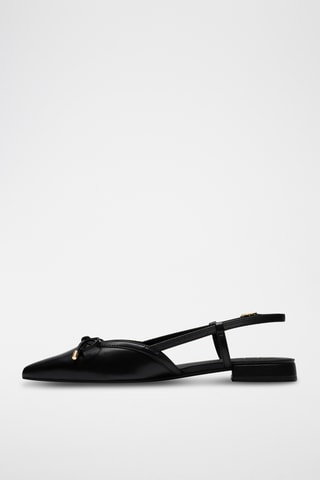 Sandales en cuir - Noir
