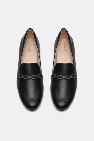 Mocassins en cuir - Noir