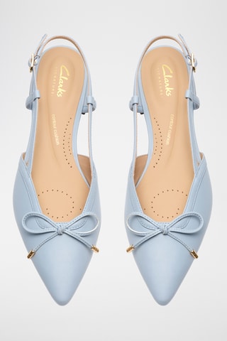 Ballerines en cuir - Ciel