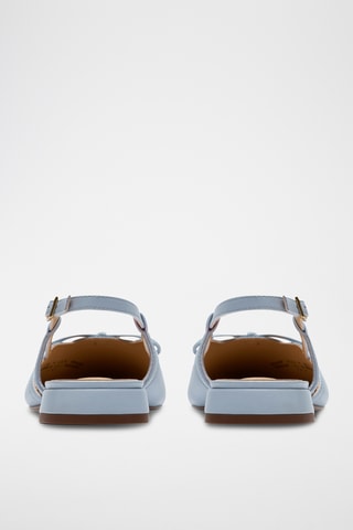 Ballerines en cuir - Ciel