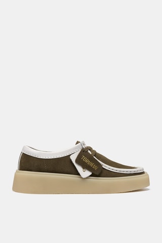 Derbys en cuir Torview - Kaki