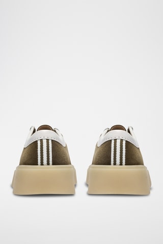 Derbys en cuir Torview - Kaki