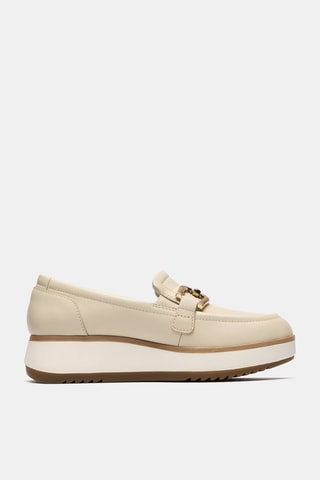 Mocassins plateformes - Beige