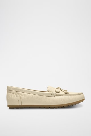 Mocassins en cuir - Beige