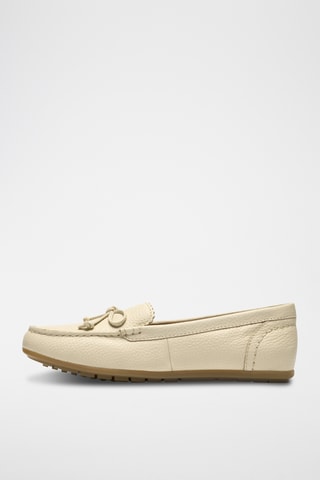Mocassins en cuir - Beige