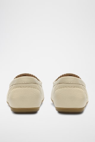 Mocassins en cuir - Beige