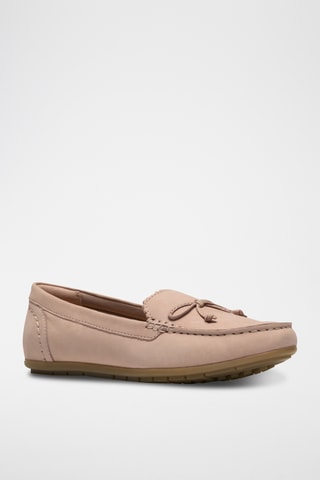 Mocassins en cuir - Rose