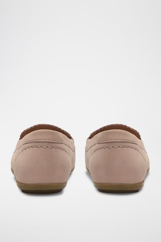 Mocassins en cuir - Rose