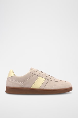 Baskets en cuir - Beige