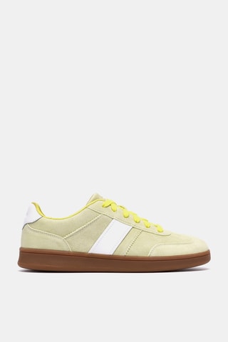 Baskets en cuir - Vert