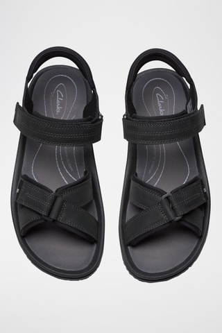 Sandales en cuir - Noir