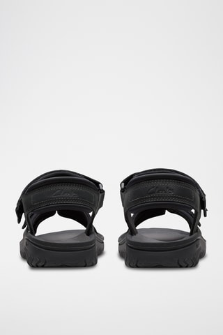 Sandales en cuir - Noir