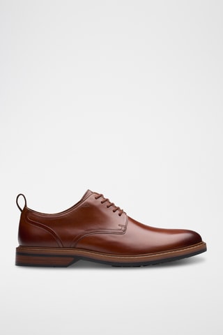 Derbys en cuir - Marron clair