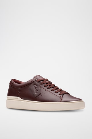 Baskets en cuir - Marron