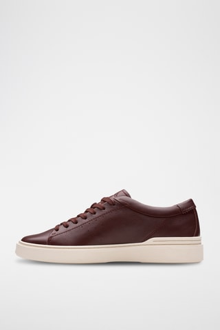 Baskets en cuir - Marron