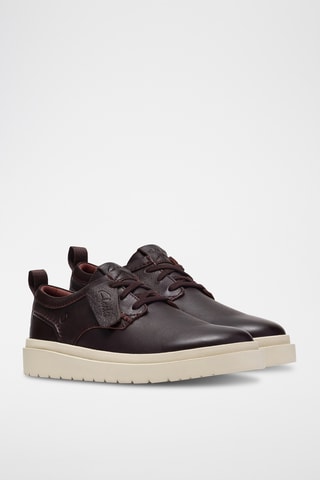 Baskets en cuir - Marron
