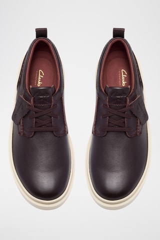 Baskets en cuir - Marron