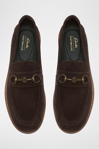 Mocassins en nubuck - Marron