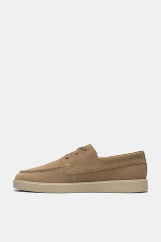 Mocassins en nubuck - Beige