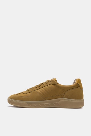 Baskets en cuir - Camel