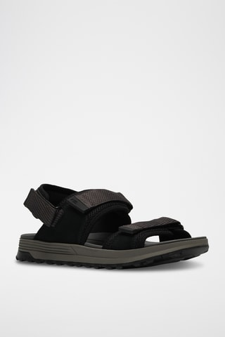 Sandales en cuir - Noir