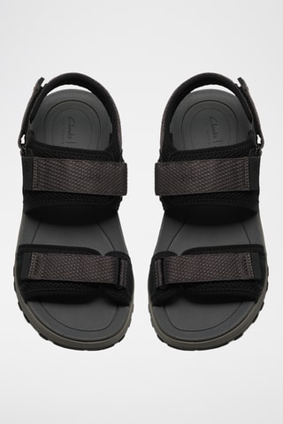 Sandales en cuir - Noir