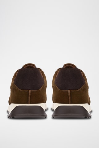 Baskets en nubuck - Marron