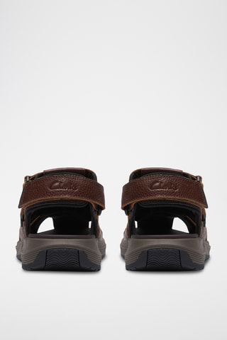 Sandales en nubuck - Marron