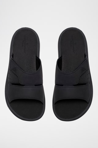 Mules en nubuck - Noir