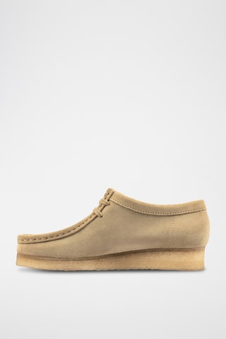 Mocassins en nubuck Wallabee - Beige