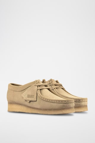 Mocassins en nubuck Wallabee - Beige