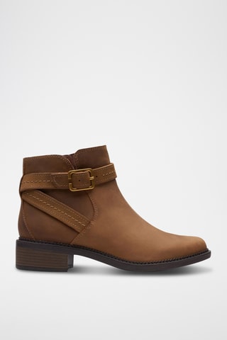 Bottines en cuir Maye - Marron