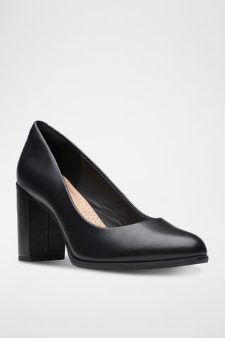 Escarpins en cuir Freva85 - Noir